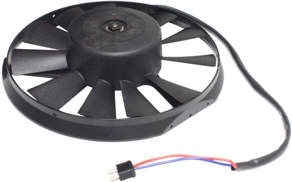 Radiator Auxiliary Cooling Fan Motor Assembly Pack of 2 E1908