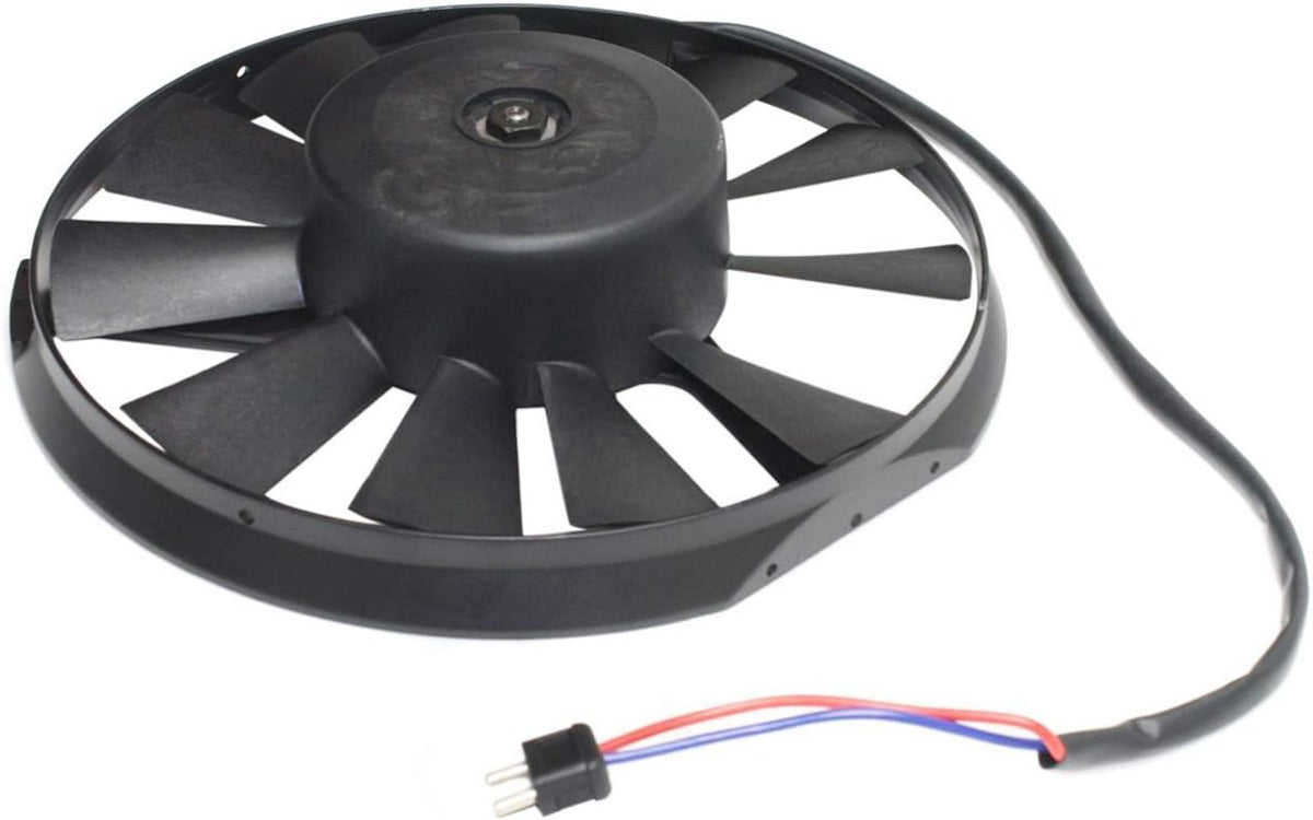 Radiator Auxiliary Cooling Fan Motor Assembly Pack of 2 E1908