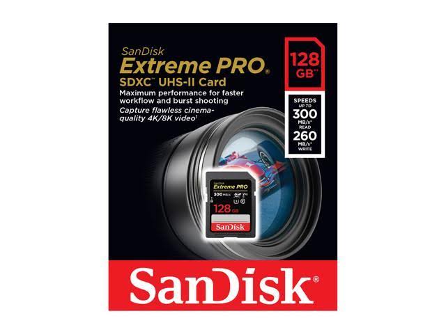 128 GB SDXC UHS-II Memory Card D29337