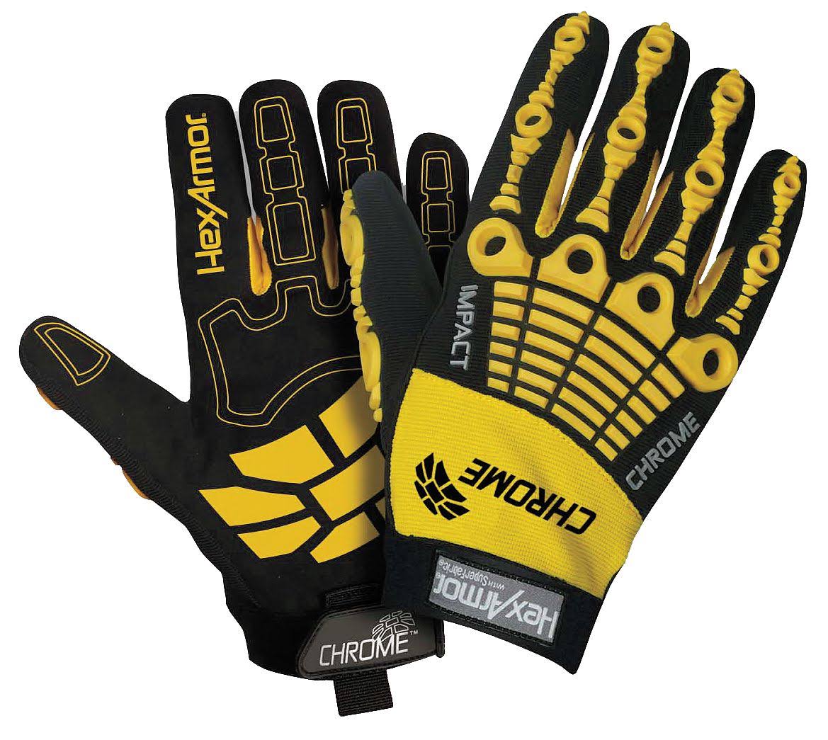 Cut Resistant Gloves Yellow/Black L V5089