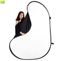 5ft x 6.5ft Double Sided Twist Pop Out Backdrop with Carrying Case N772042