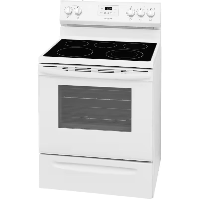 Electric Range with Manual Clean in White K6288
