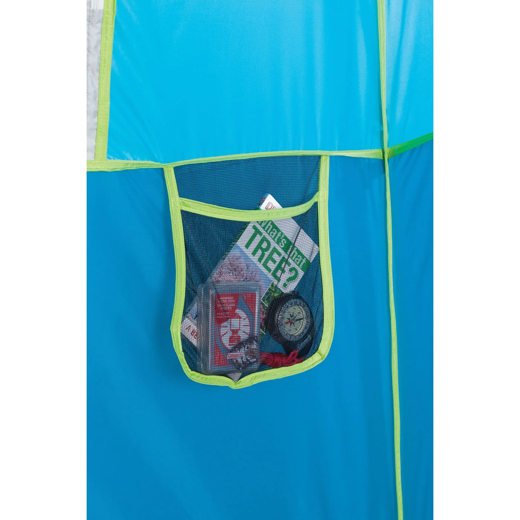 8-Person Light Blue Cabin Camping Tent H512