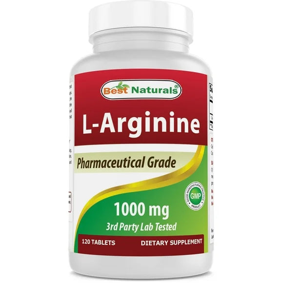 L-Arginine 1000 mg 120 Tablets H8330