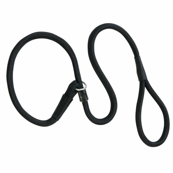 Black Rope Slip Dog Leash M1679