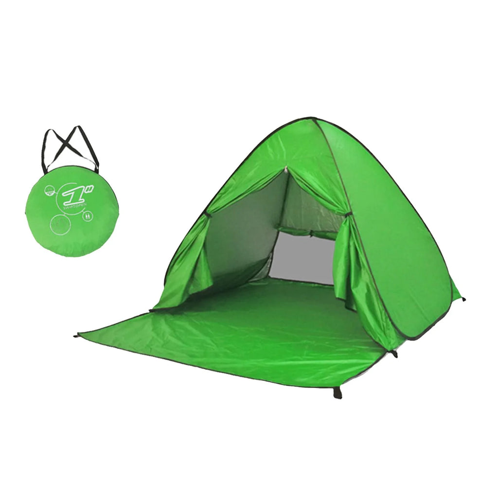 Green UPF 50 Lightweight Windproof Camping Tent Z867