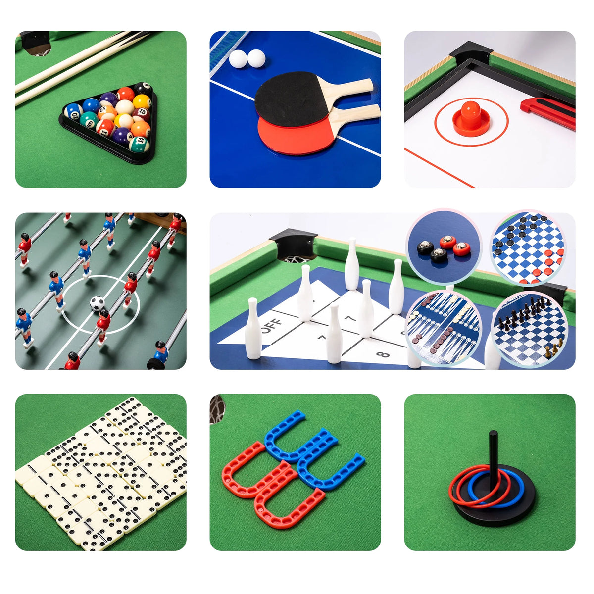 13-in-1 Combo Game Table Set W977