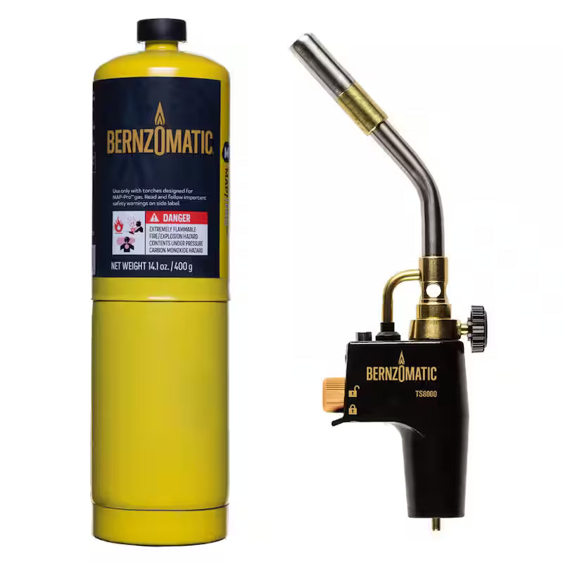 14.1 oz Map-Pro Cylinder and Blow Torch Kit with Adjustable Flame O822750