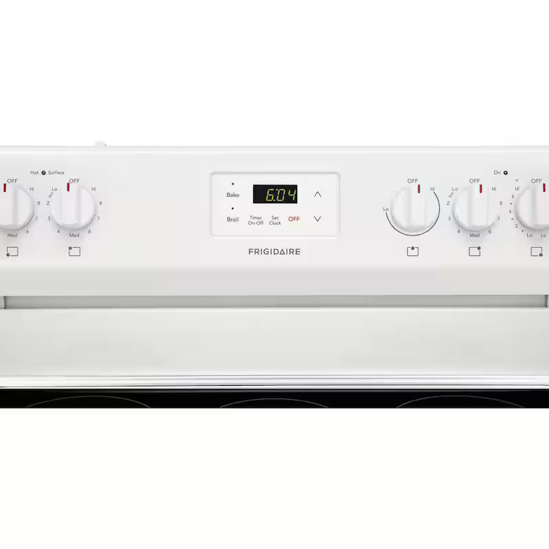 Electric Range with Manual Clean in White K6288