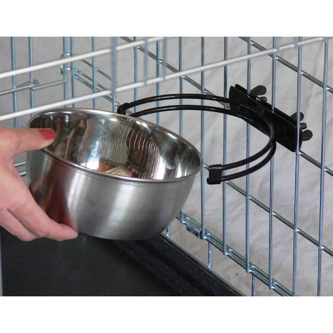 Stainless Steel Water & Feed Bowl E1458