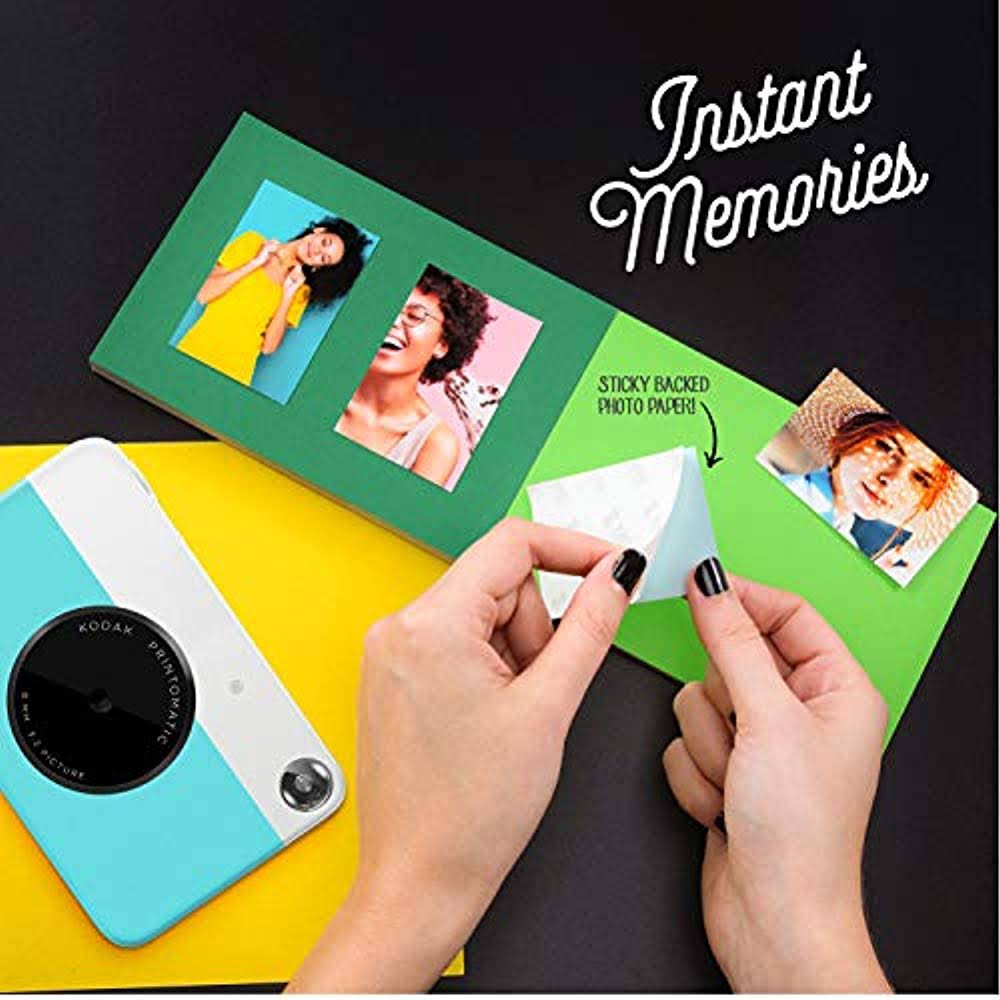 Blue Instant Print Camera Photography Kit T907362