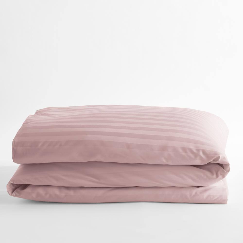 Classic Stripe Sateen Duvet Cover Twin D71796
