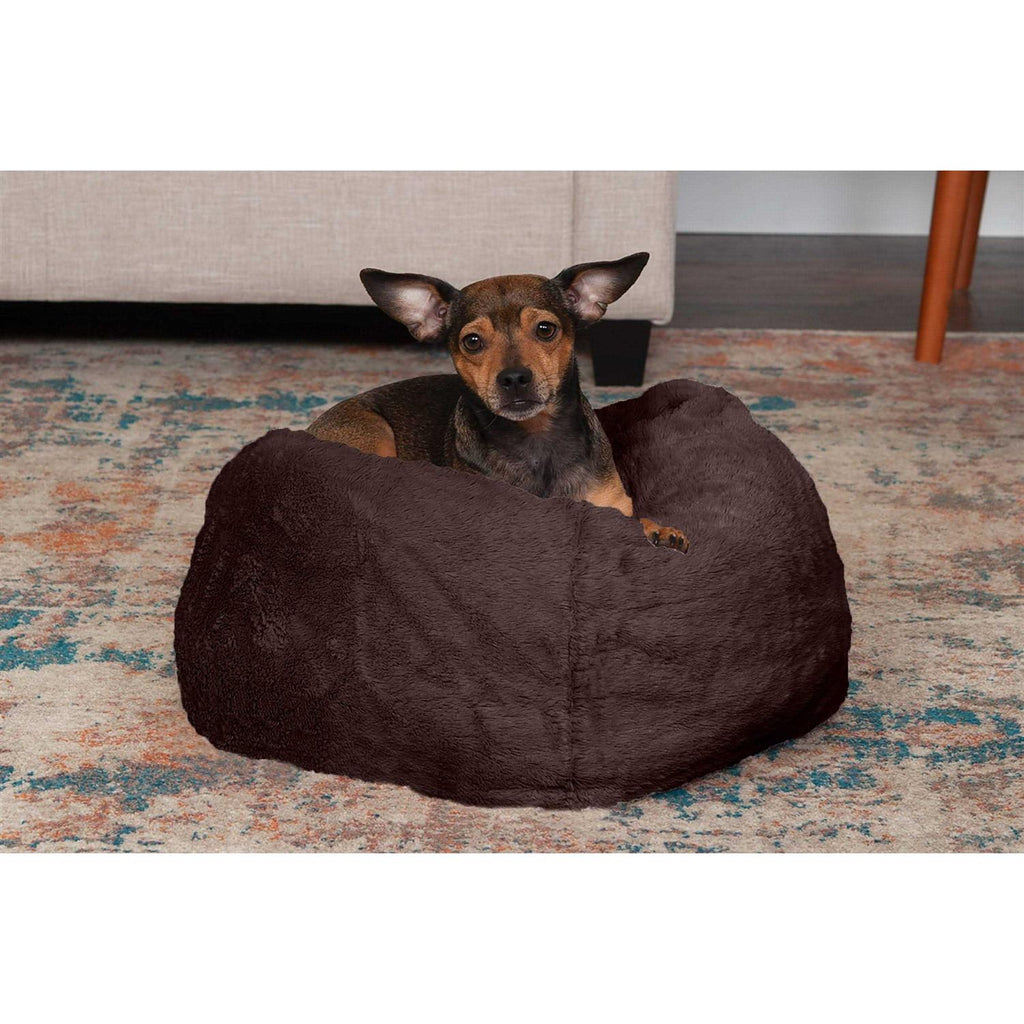Round Plush Ball Dog Bed X15714