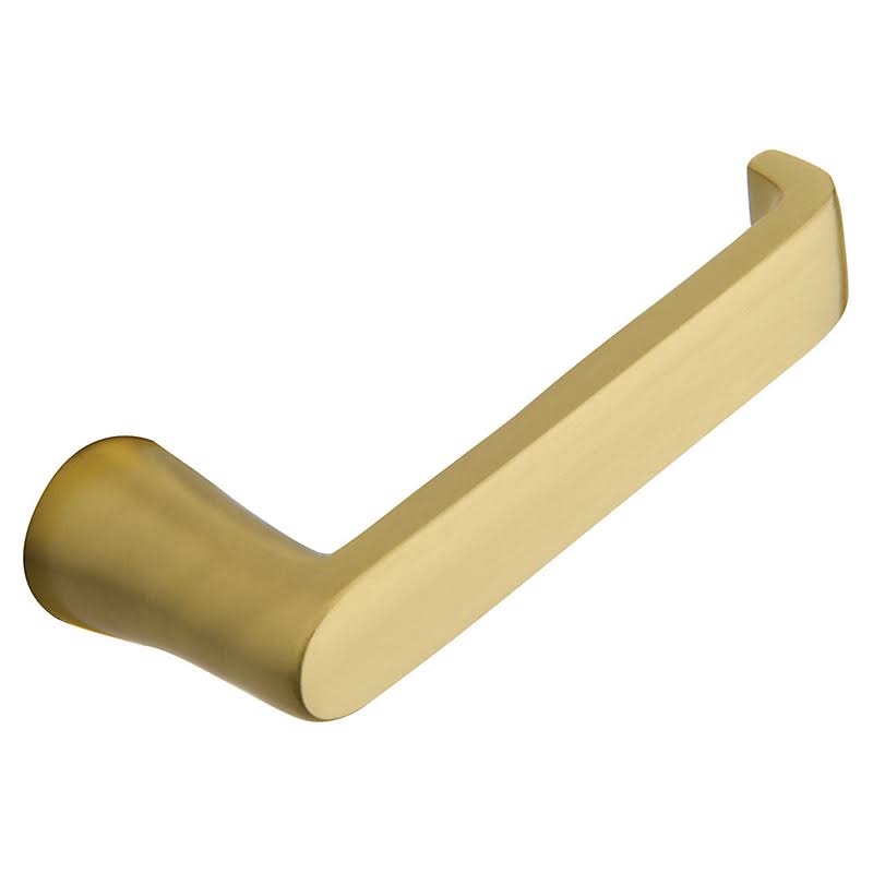 Satin Brass and Black Pair of Levers C271073