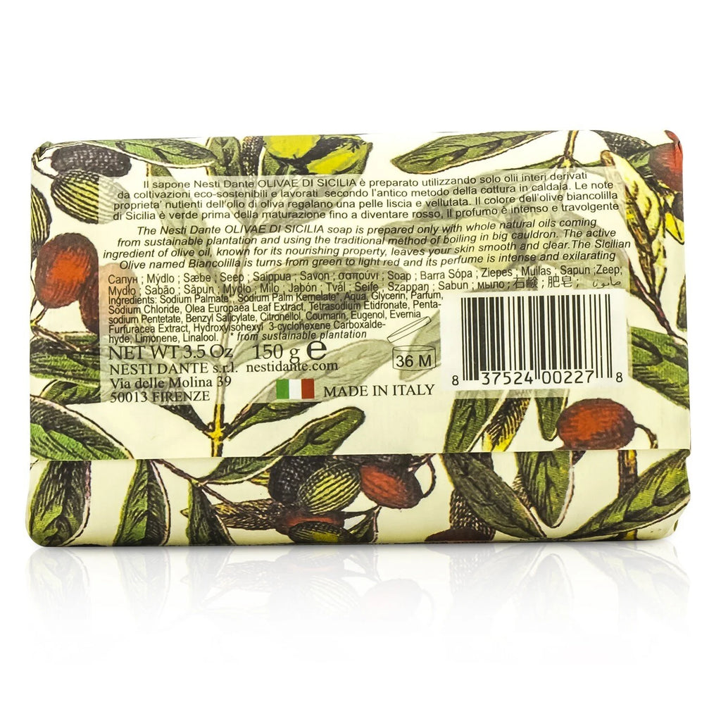 Natural Soap With Italian Olive Leaf Extract 150g F1578