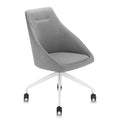 Two-Toned Fabric Swivel Desk Chair J9489
