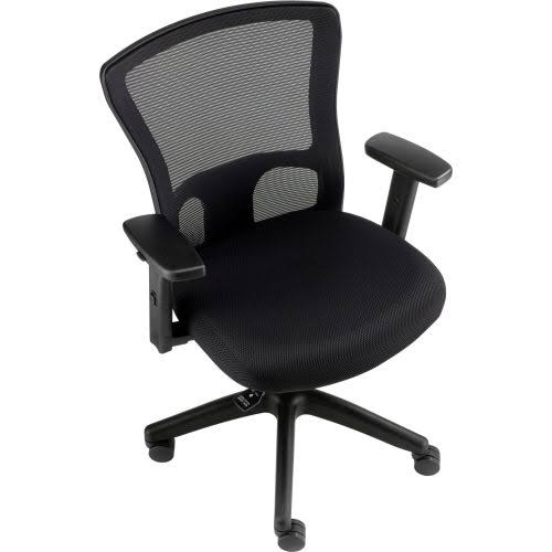 Black Mesh Back Task Chair with Seat Slider R475562