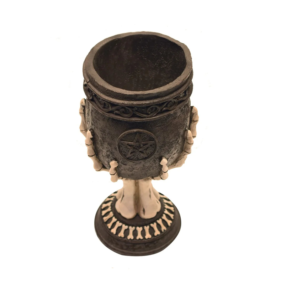 Skeleton Hands Chalice Cup Wine Goblet J5828