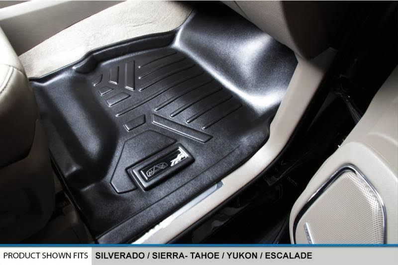 Black Floor Mats Liner Set I179191