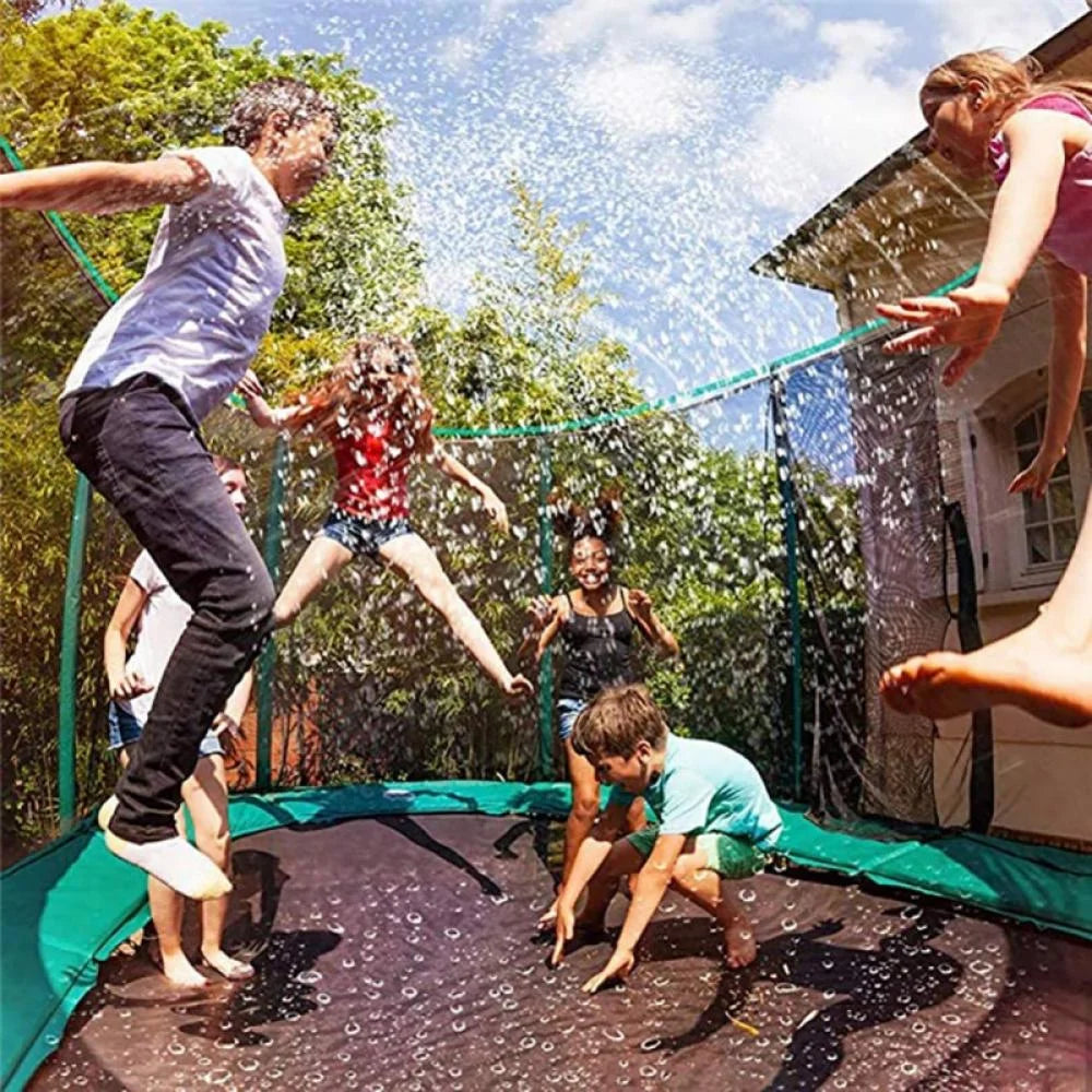 Trampoline Sprinkler Water Sprayer Toy Accessories 39.4ft G7765