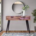 43 Inch 2 Drawer Wooden Console Table N4291