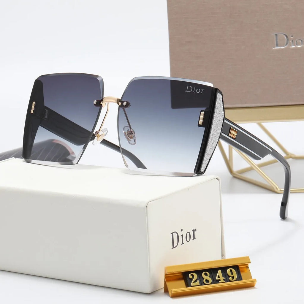 Frameless Square Polarized Sunglasses R906186