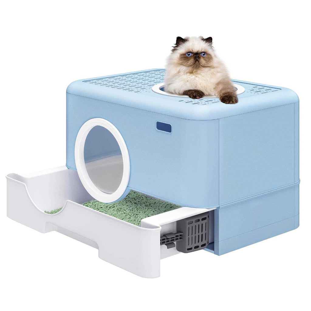 Enclosed Cat Litter Box with Lid G198820