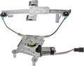 Rear Passenger Side Power Window Motor and Regulator Assembly, Black Pack of 2 I237605