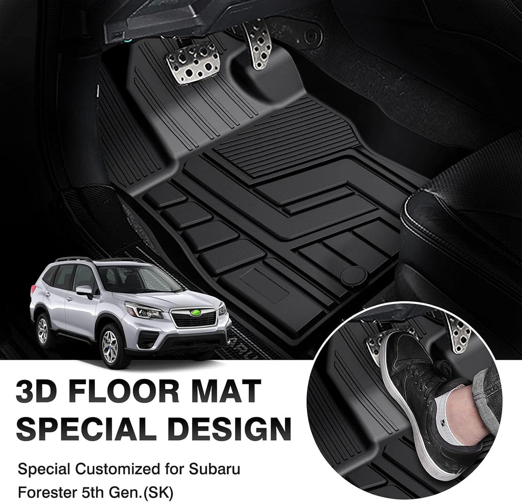 TPE All-Weather Car Floor Mats Full Set L332650