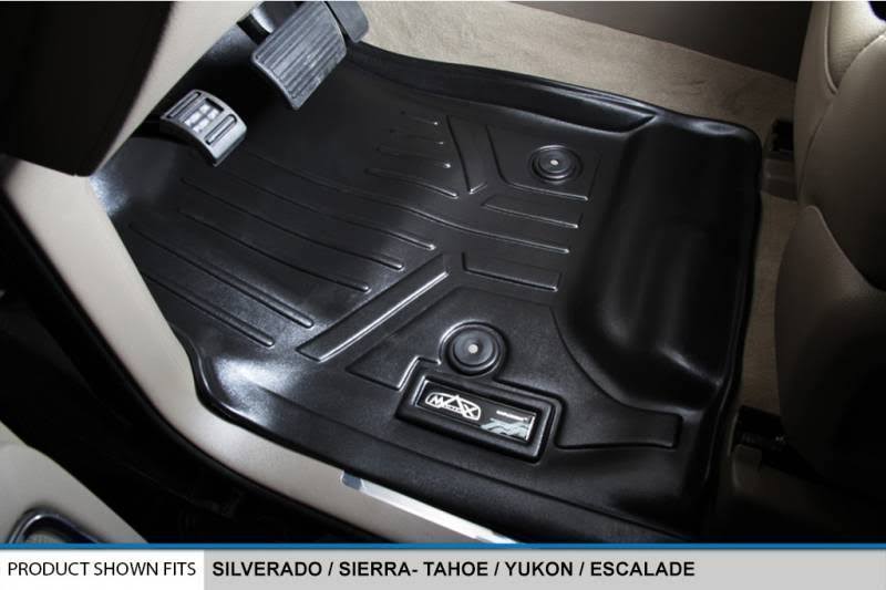 Black Floor Mats Liner Set I179191
