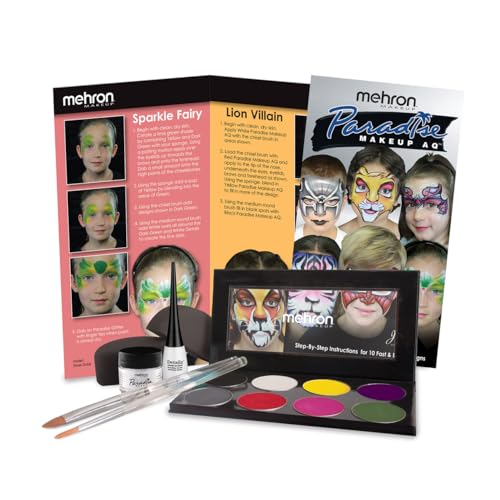 Professional Face & Body Paint Makeup Kit A936363