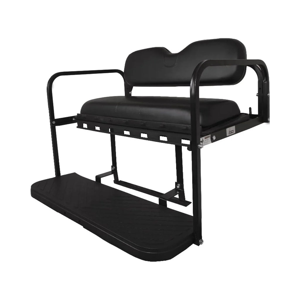 Black Rear Flip Seat for E-Z-GO TXT Golf Cart B272115