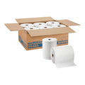 White Paper Towel Roll, 800 Feet Per Roll, 6 Rolls Per Case Pack of 2 E67026