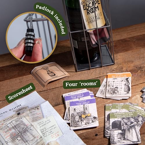 Wine Bottle Puzzle Box M601