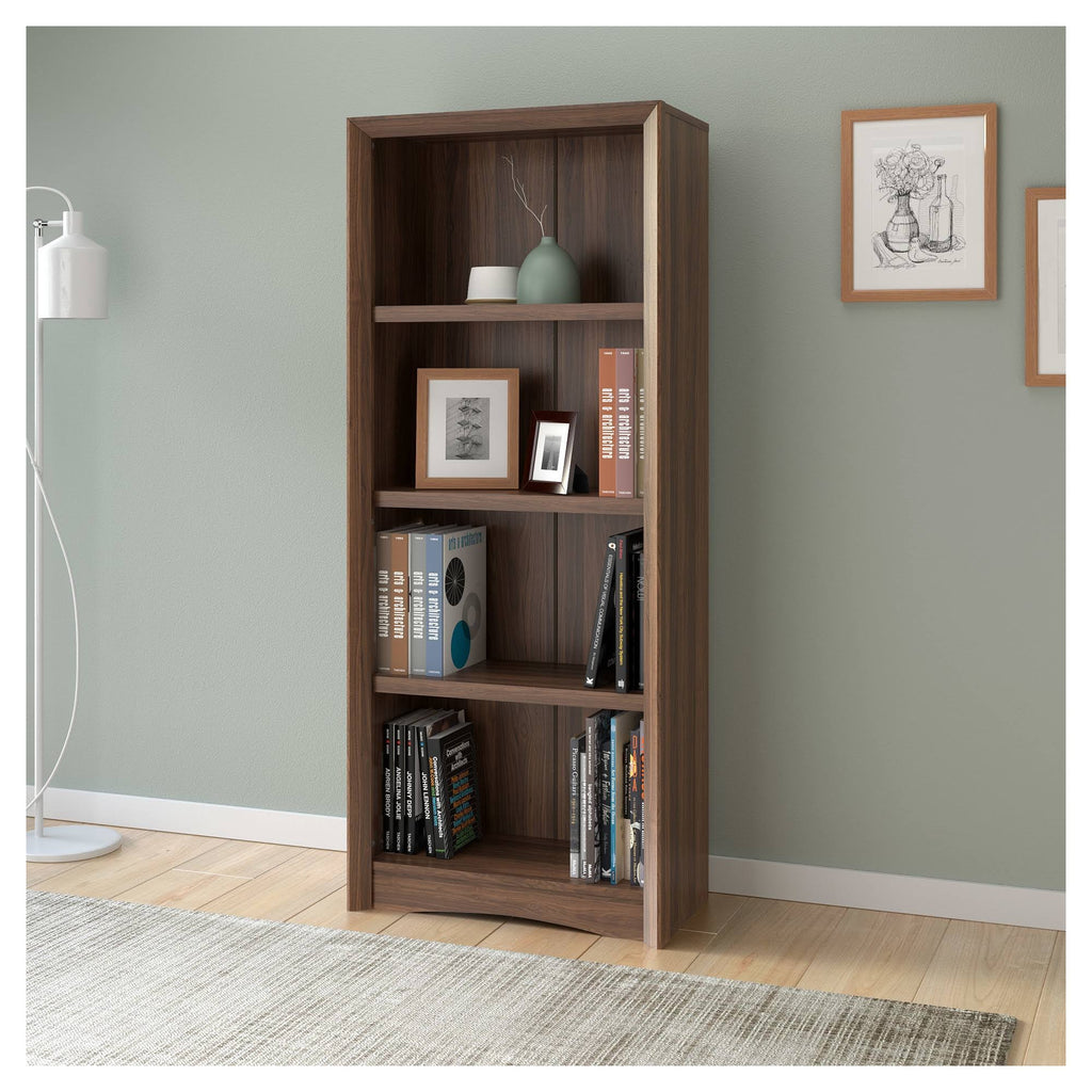 Walnut Tall Bookcase K537