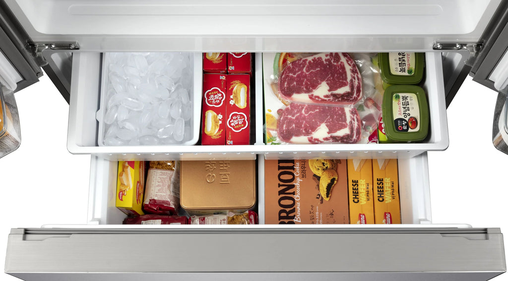 20.3 Cu. ft. Platinum Silver French Door Refrigerator D373663