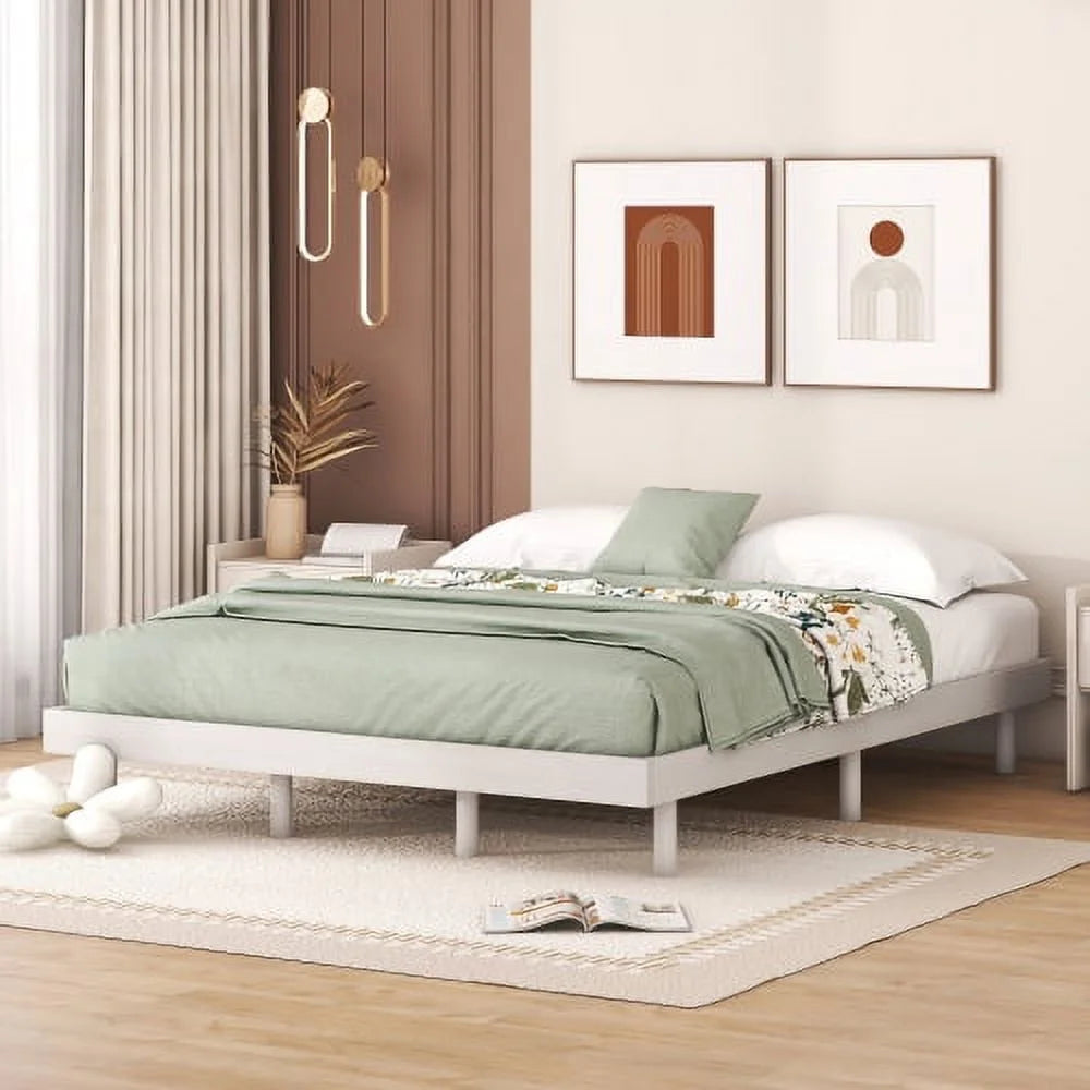 Queen Floating Platform Bed Frame X554