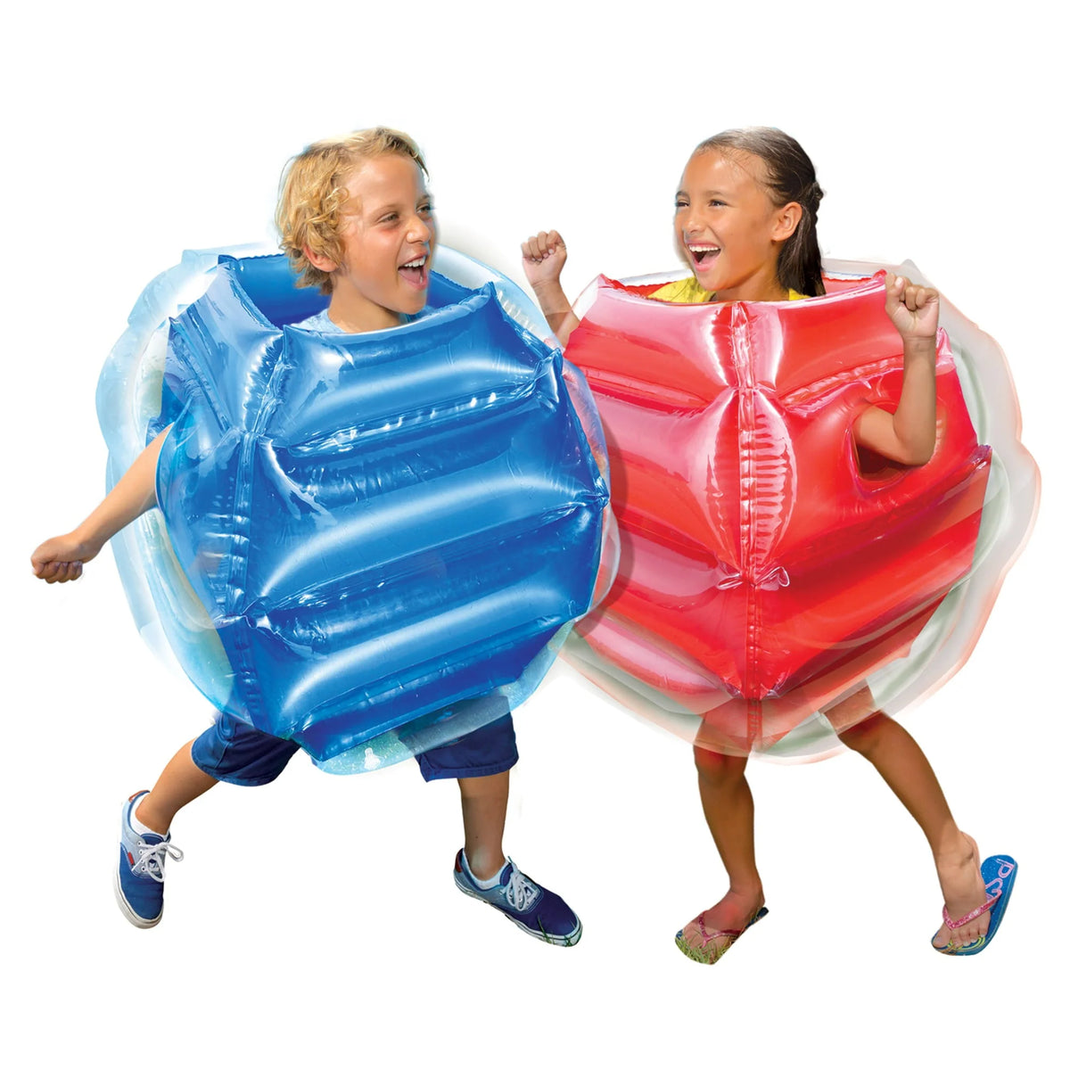 Plastic Body Bumpers in Red & Blue, 2 Bumpers K850123