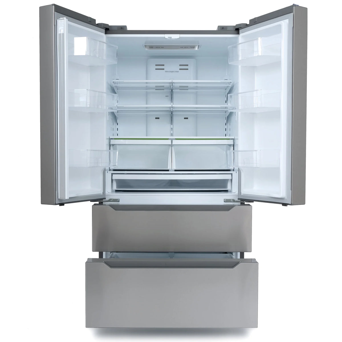 5 Piece Kitchen Appliance Package with Gas Range Range Hood Dishwasher French Door Refrigerator Wine Refrigerator C38490