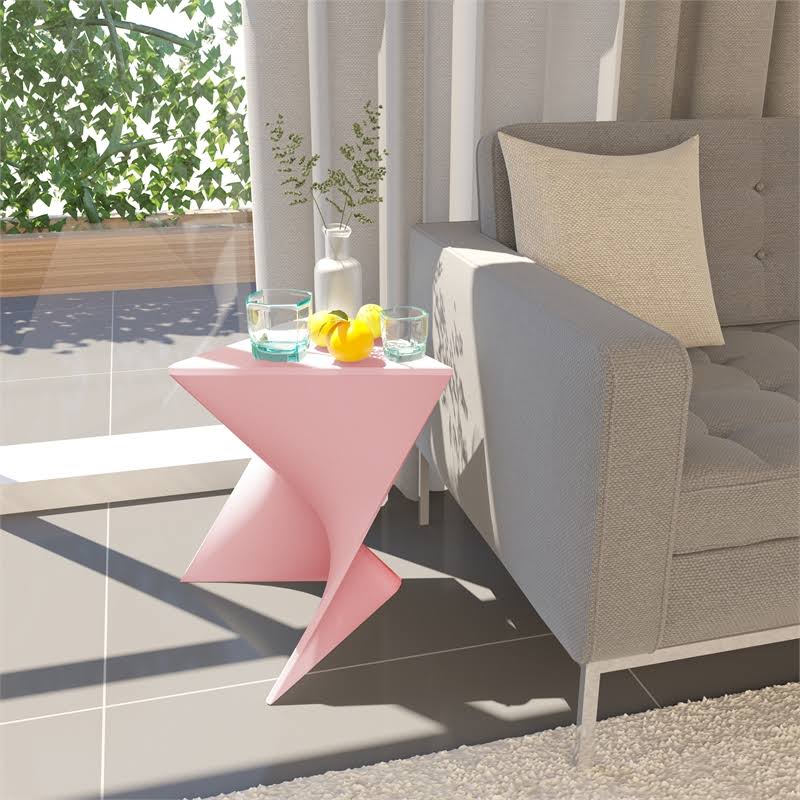 Pink Modern Side Table J70188