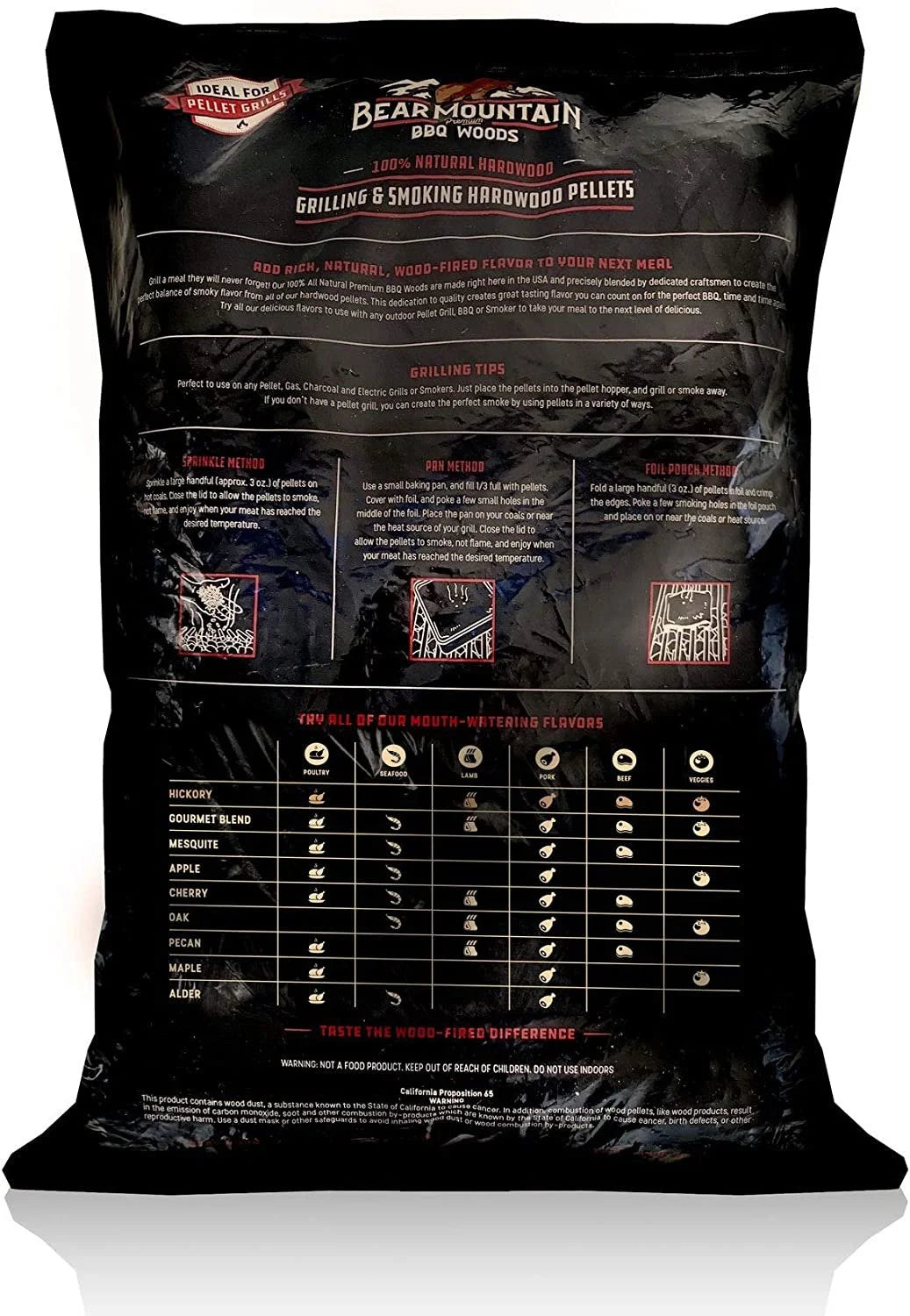All Natural Hardwood Mesquite BBQ Smoker Pellets 3 Pack G789272