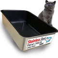 XL Non-Stick Stainless Steel Cat Litter Box U593