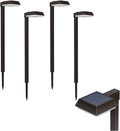 4 Pack Solar Pathway Lights 300 lumens 2-in-1 Warm White and Daylight Modes E574752