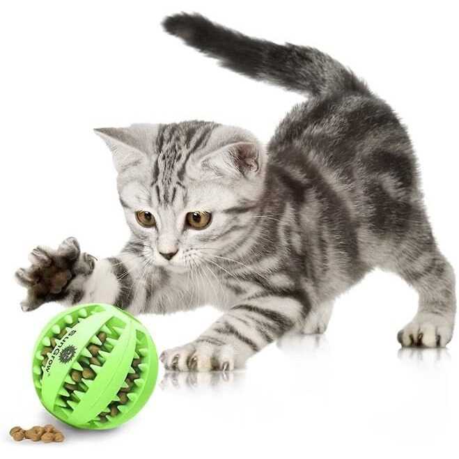 Teething Treat Chew Ball for Rabbit Ferret Guinea Pig X49657