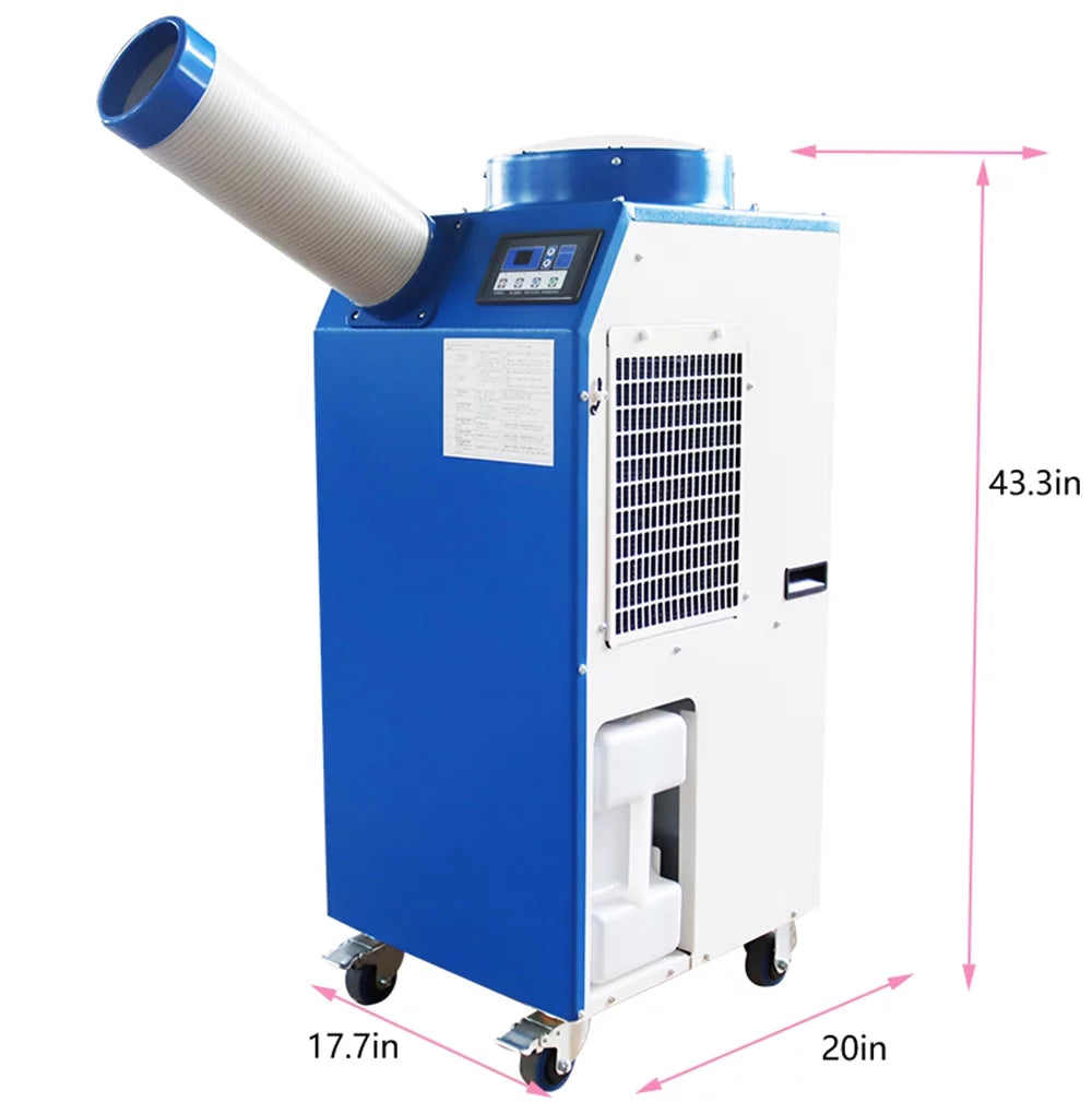 Portable Industrial Air Conditioner 11900Btu/h 220V F79565