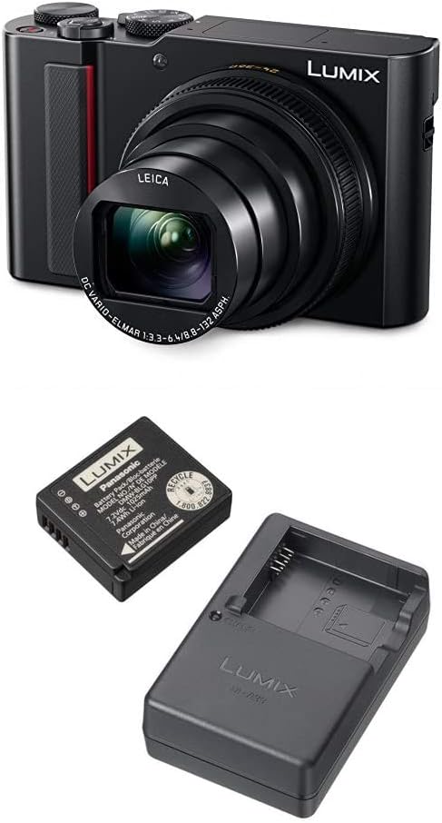Black 20.1 Megapixel 1-Inch Sensor 10X LEICA DC VARIO-ELMARIT Lens Digital Camera M45480