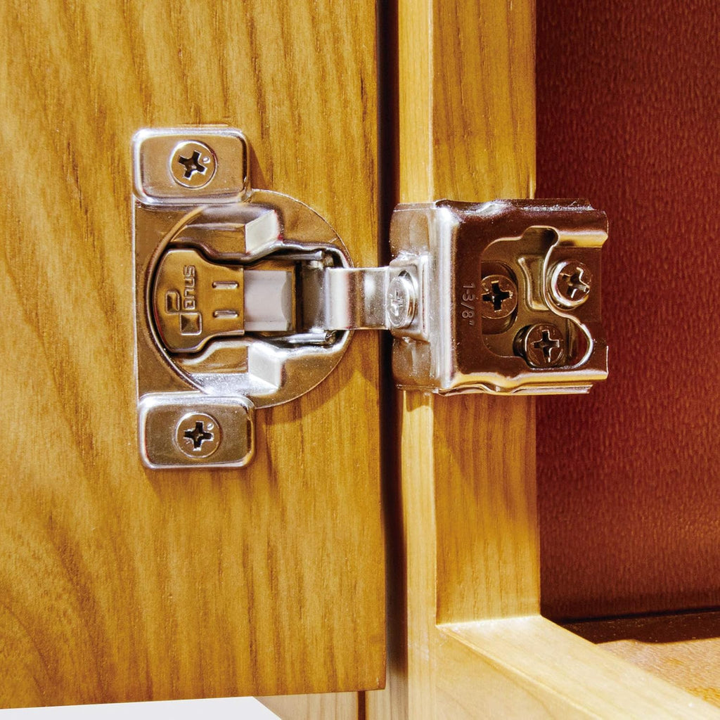 50 Pack Soft Close Cabinet Hinges, 105 Degree, 3 Way Adjustability Z405460