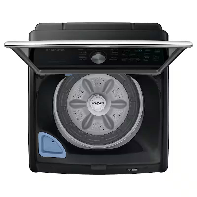 Top Load Washer with ActiveWave Agitator and Active WaterJet in Brushed Black A375468
