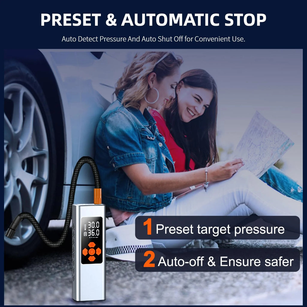 Portable Air Compressor 150 Psi Cordless Tire Inflator P2721