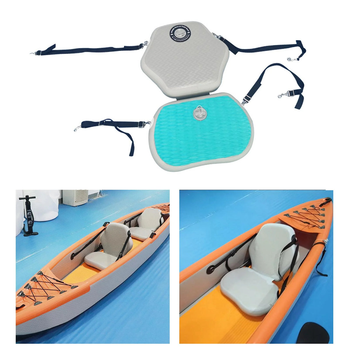 Inflatable Kayak Seat with Back Support P651772